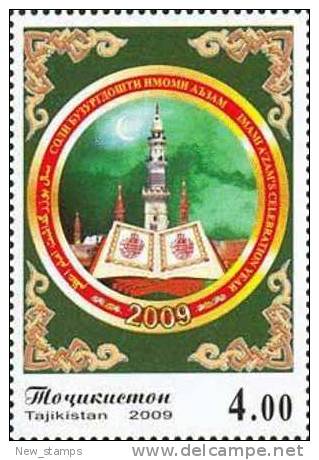 Tajikistan 2009 Imam Azam Year 1v MNH - Islam