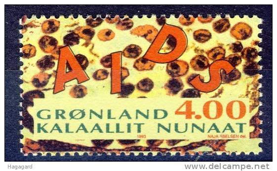 ##Greenland 1993. AIDS. Michel 238. MNH(**) - Ungebraucht
