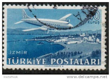 TURKEY   Scott #  C 15  VF USED - Airmail