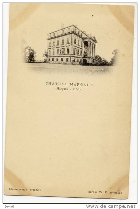 MARGAUX. - Château Margaux - Margaux