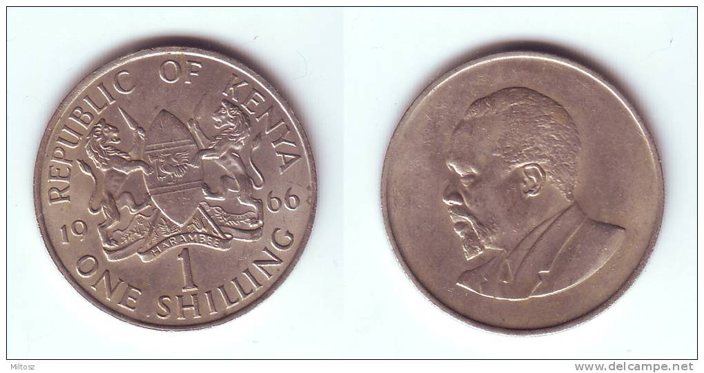 Kenya 1 Shilling 1966 - Kenya