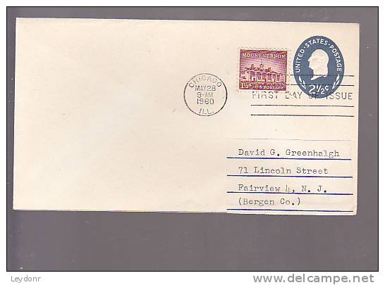 FDC George Washington - 1951-1960