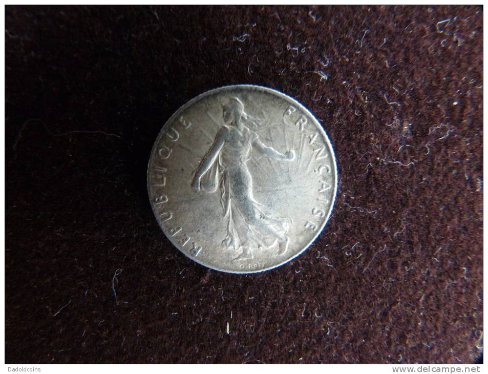 Francia France 50 Centimes Plata Argent Silver 1914 Semeuse. Ver Detalles En Fotos. - Otros & Sin Clasificación