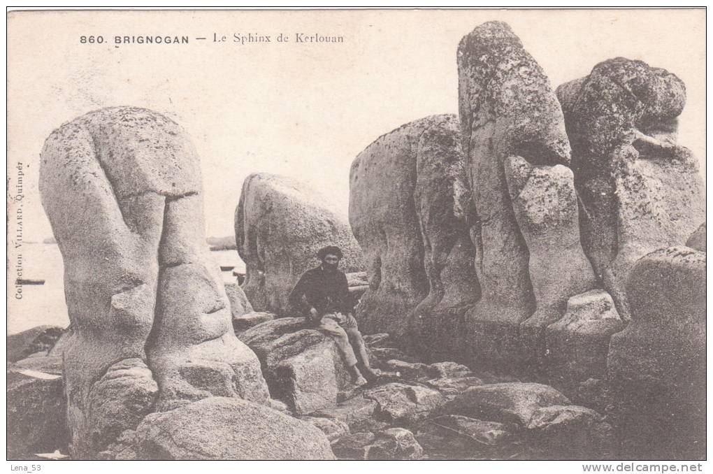 860.    BRIGNOGAN    -    Le Sphinx De Kerlouan - Brignogan-Plage