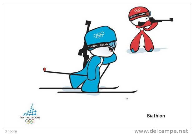 A44-052   @  2006 Torino Winter Olympic Games   , ( Postal Stationery , Articles Postaux ) - Hiver 2006: Torino