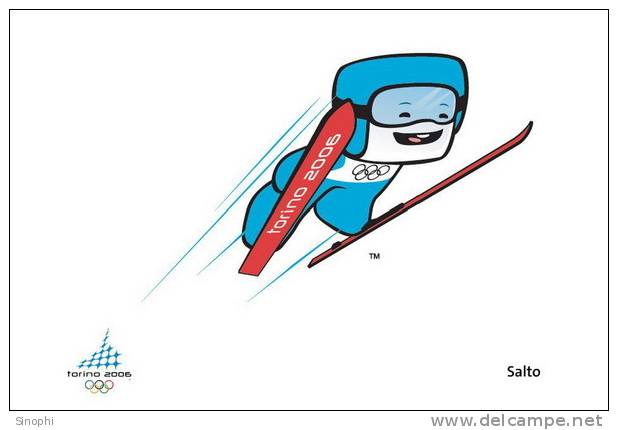 A44-051   @  2006 Torino Winter Olympic Games   , ( Postal Stationery , Articles Postaux ) - Winter 2006: Torino