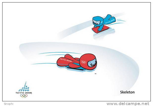 A44-056   @  2006 Torino Winter Olympic Games   , ( Postal Stationery , Articles Postaux ) - Winter 2006: Torino