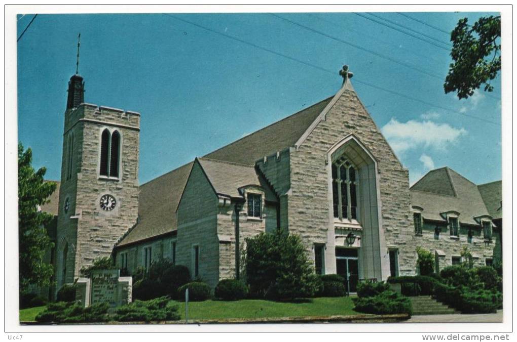 - ST. PAUL'S CATHOLIC CHURCH - Main And Jefferson Streets, Tell City, Indiana - Scan Verso - - Otros & Sin Clasificación