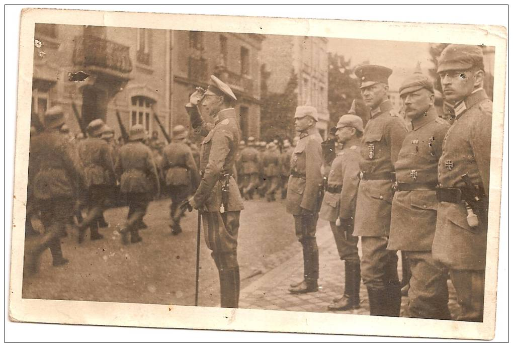CPA CARTE PHOTO SOLDATS ALLEMANDS WERMARCHT NON SITUEE RARE BELLE CARTE !! - To Identify