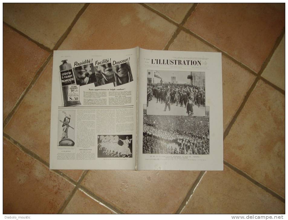 1934:Lancement Du TRIOMPHANT;  Vues Ciel  Sèvres,Saint-Cloud ; Les Sonneurs De Trompe; BECHUANALAND; Catastrophe NORVEGE - L'Illustration
