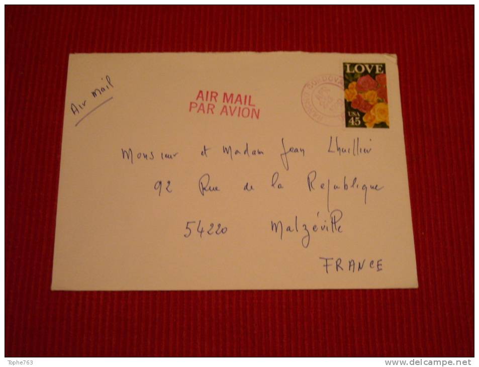 Etats Unis 1990 Interessante Enveloppe Timbrée - Postal History