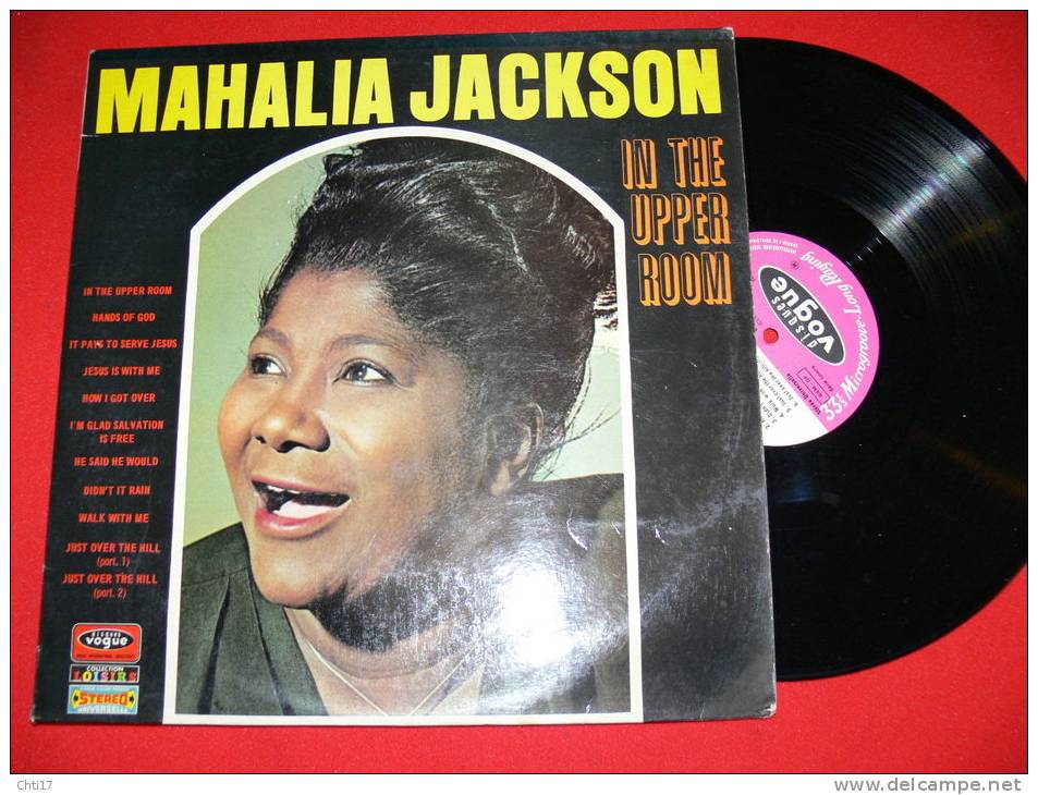 MAHALIA JACKSON  IN THE UPPER ROOM  EDIT   VOGUE - Religion & Gospel