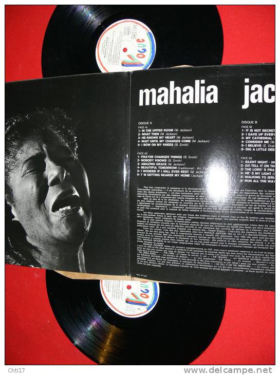 MAHALIA JACKSON  IN THE UPPER ROOM DOUBLE DISQUE D OR   EDIT   VOGUE - Gospel & Religiöser Gesang