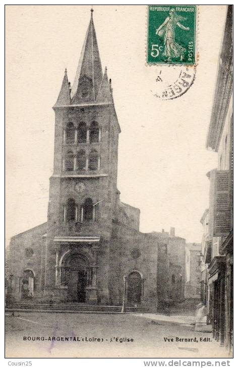 42 BOURG-ARGENTAL - L'Eglise - Bourg Argental