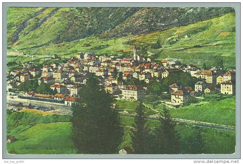 TI AIROLO 191? Sappeurkompanie III/24 Foto A.Borelli #285 Feldpost - Airolo