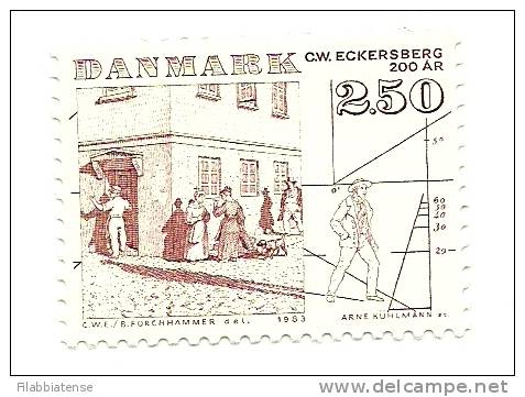 1983 - Danimarca 794 CW Eckersberg      ------ - Neufs