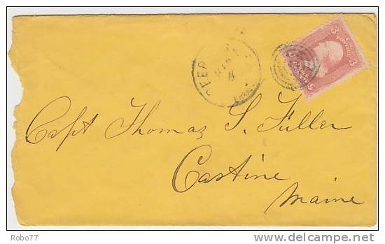 Civil War. Feldpost, Fieldpost.  Millitary Letter, Cover Sent To Capitan.  (Q10209) - Storia Postale