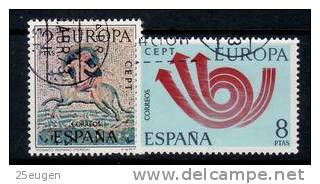 SPAIN  EUROPA CEPT 1973 USED - 1973