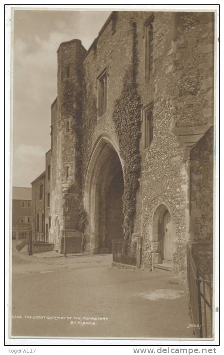 The Great Gateway Of The Monastery, St. Albans - Hertfordshire