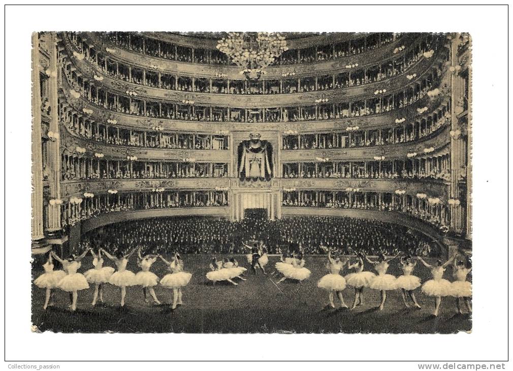 Cp, Danse, Milano (Italie), Théatre De La Scala (Intérieur) - Danse