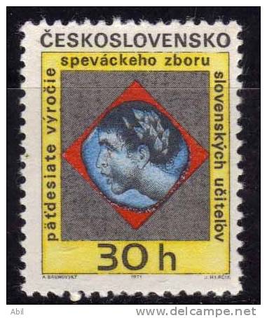 Tchécoslovaquie 1971 N°Y.T. ;  1848** - Unused Stamps