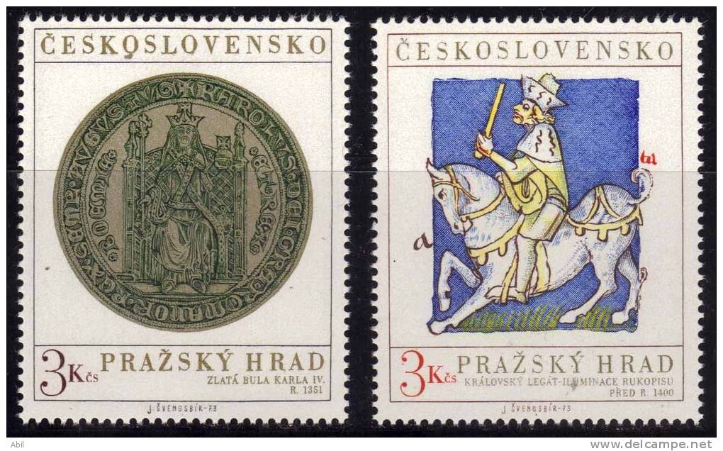 Tchécoslovaquie 1973 N°Y.T. ;  1983 Et 1984** - Nuovi