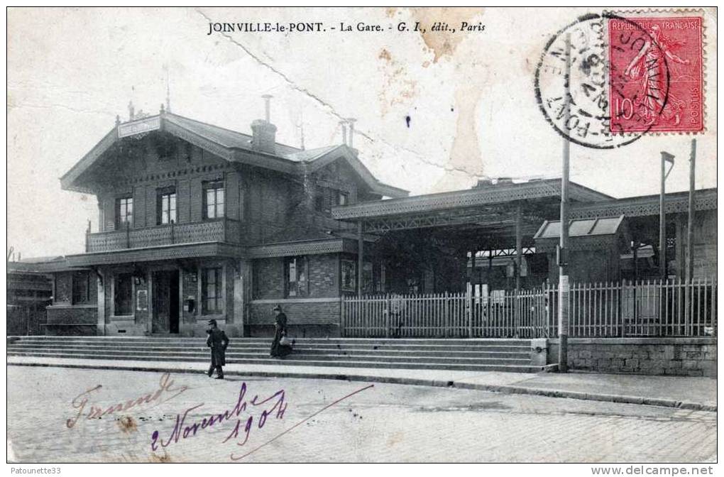 94 JOINVILLE LE PONT LA GARE - Joinville Le Pont