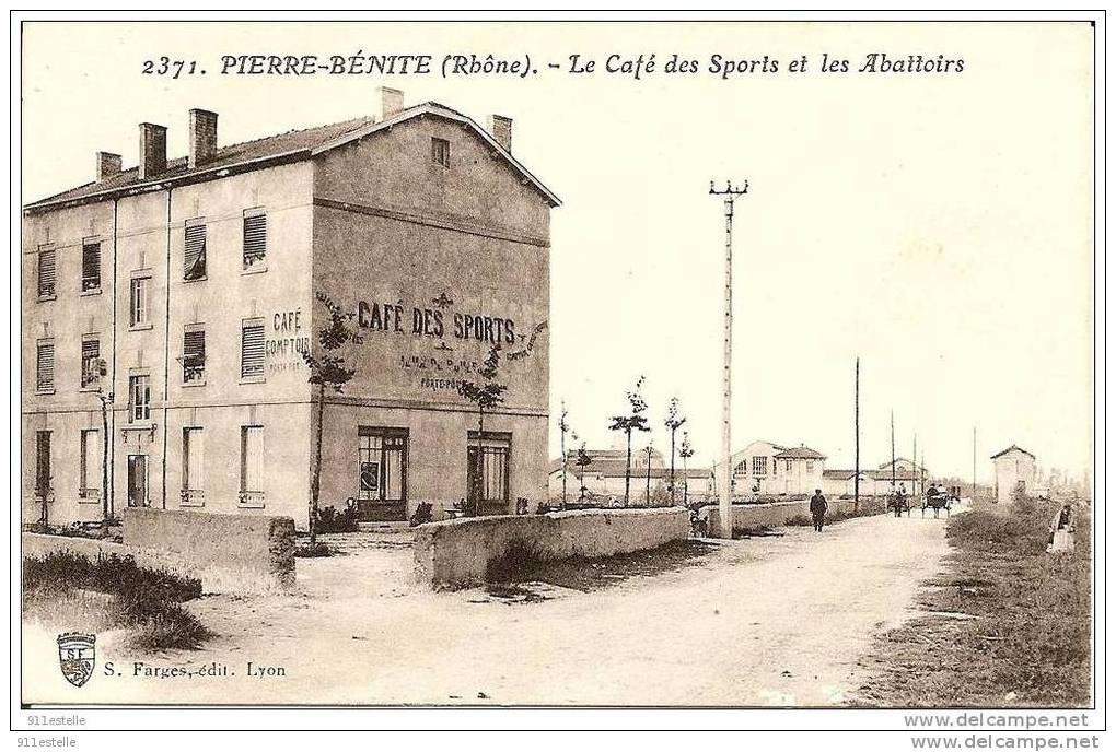PIERRE BENITE  - Le Café Des Sports Et Les Abattoirs - Pierre Benite