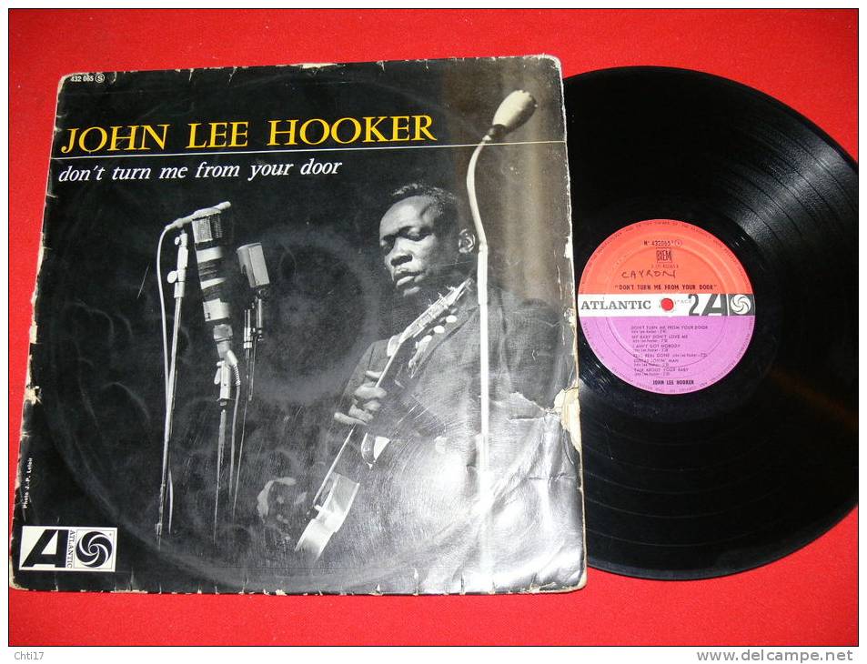 JOHN LEE HOOKER DON'T TURN YOUR DOOR EDIT ATLANTIC - Blues