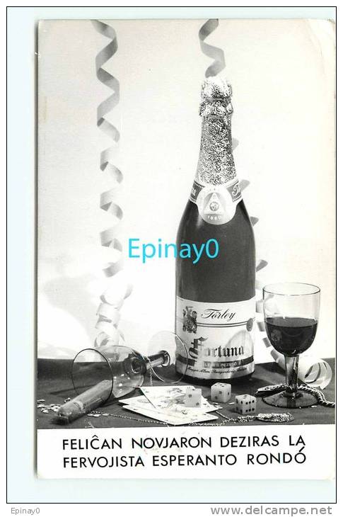 B - ESPERANTO - CHAMPAGNE - ALCOOL - DE - JEU - Esperanto