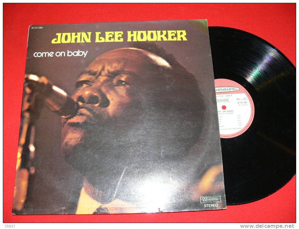 JOHN LEE HOOKER COME ON BABY  EDIT MUSIDISC - Blues