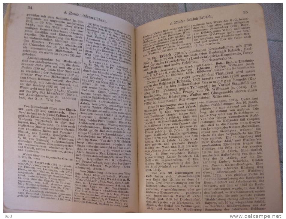 Schwarzwald  Meyers Reisebücher - Odenwald, Bergstrasse, Heidelberg Und Strasbourg 1902 - Baden -Wurtemberg