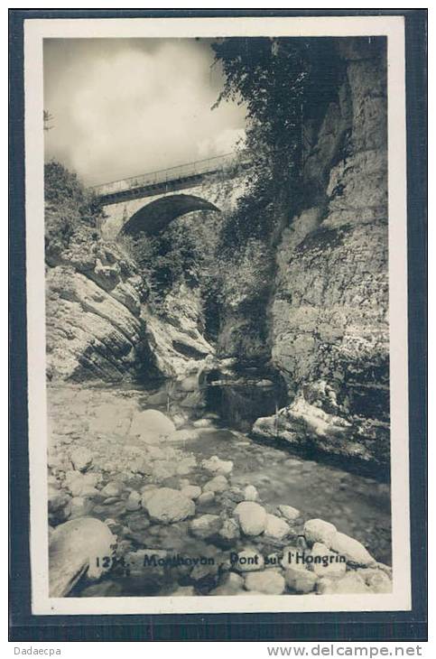 Montbovon, Pont Sur L' Hongrin, - Montbovon