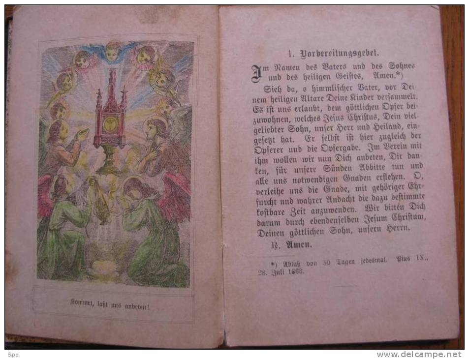 Mein Liebes Messbüchlein - Dülmen I.W. 1906 80 Pages En Allemand Gothique +  Gravures - Christianism