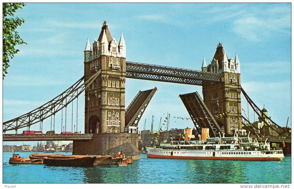 22106  Regno  Unito,   London,   Tower  Bridge,  VG  1976 - River Thames