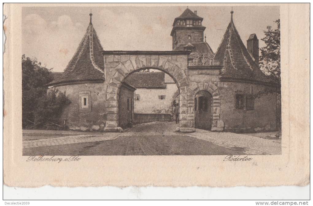 B38962 Rothenburg Roderton Not Used Perfect Shape - Rotenburg