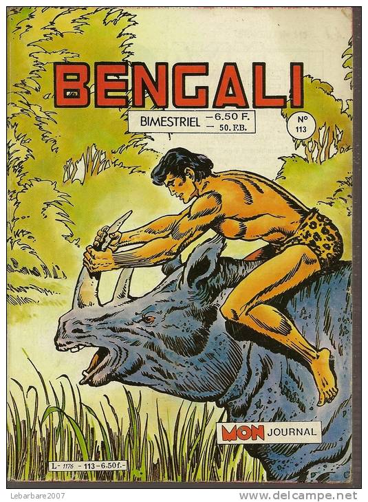 BENGALI  N° 113  -  MON JOURNAL  1986 - AKIM Spécial - Bengali