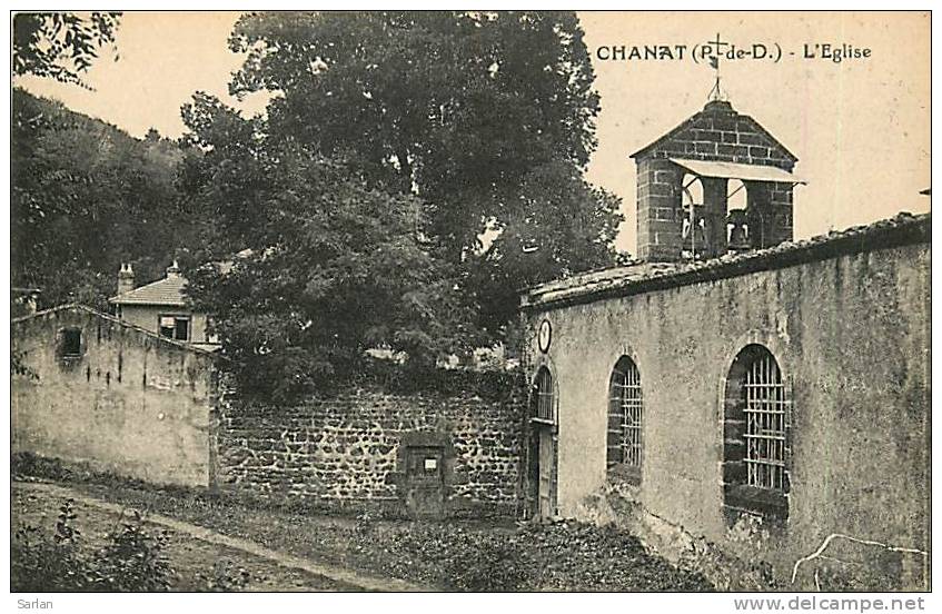 63 , CHANAT , L'église , *145 31 - Sonstige & Ohne Zuordnung