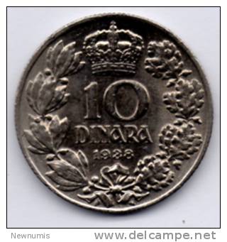 JUGOSLAVIA 10 DINARA 1938 - Yougoslavie