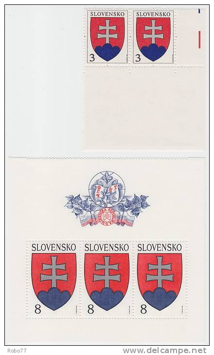 Slovakia Stamps, MNH **.  (E01355) - Blocks & Sheetlets