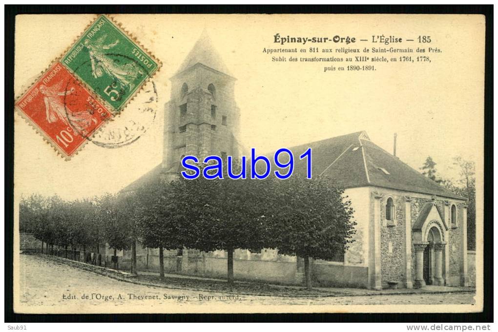 Epinay  Sur Orge -  L' Eglise   -  Réf : 21150 - Epinay-sur-Orge