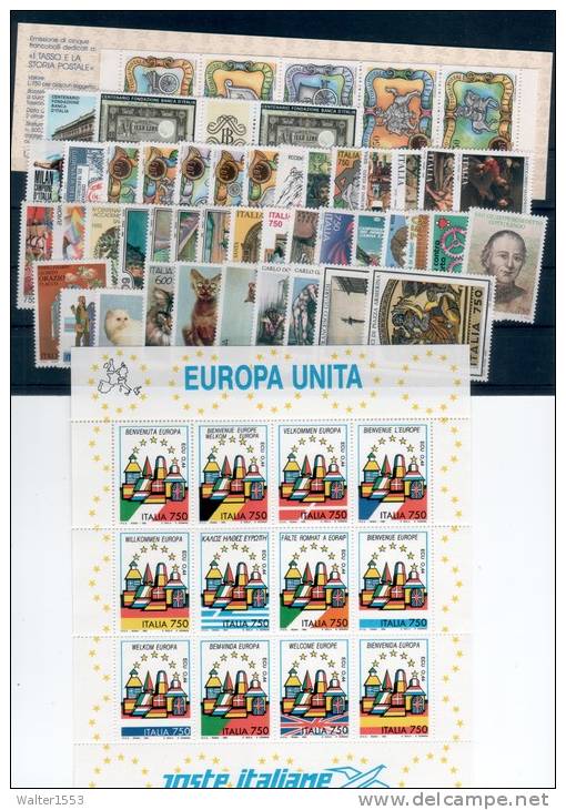 Italia Repubblica Annata Completa 1993 ** MNH - Années Complètes