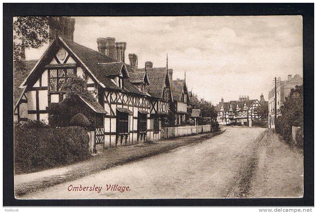 RB 796 - 1905 Postcard - Ombersley Village Worcestershire - Sonstige & Ohne Zuordnung