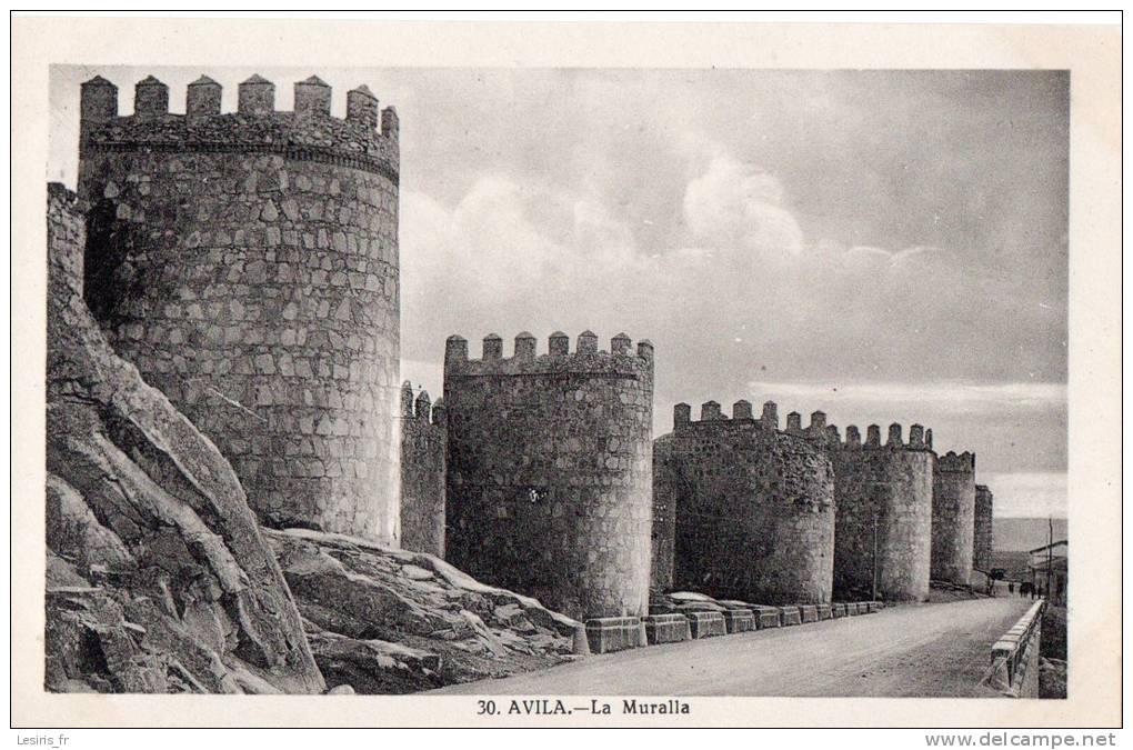 CPA - AVILA - 30 - LA MURALLA -  L. ROISIN - Ávila