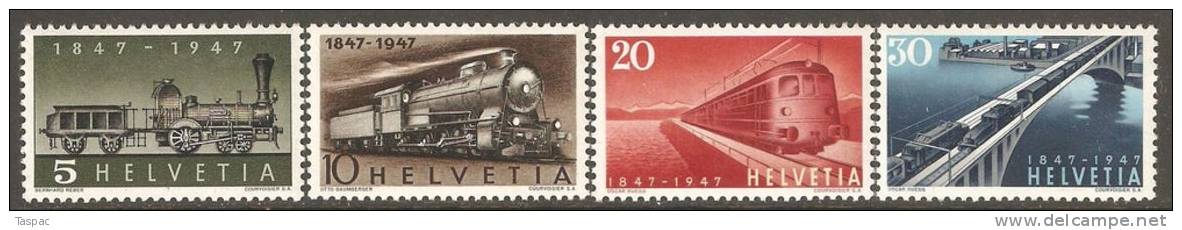 Switzerland 1947 Mi# 484-487 ** MNH - Ongebruikt