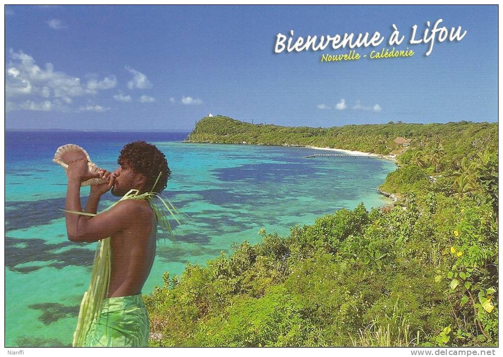 Nouvelle Calédonie -Bienvenue à LIFOU-DRËHU - AUX ÏLES Loyauté. - Nieuw-Caledonië