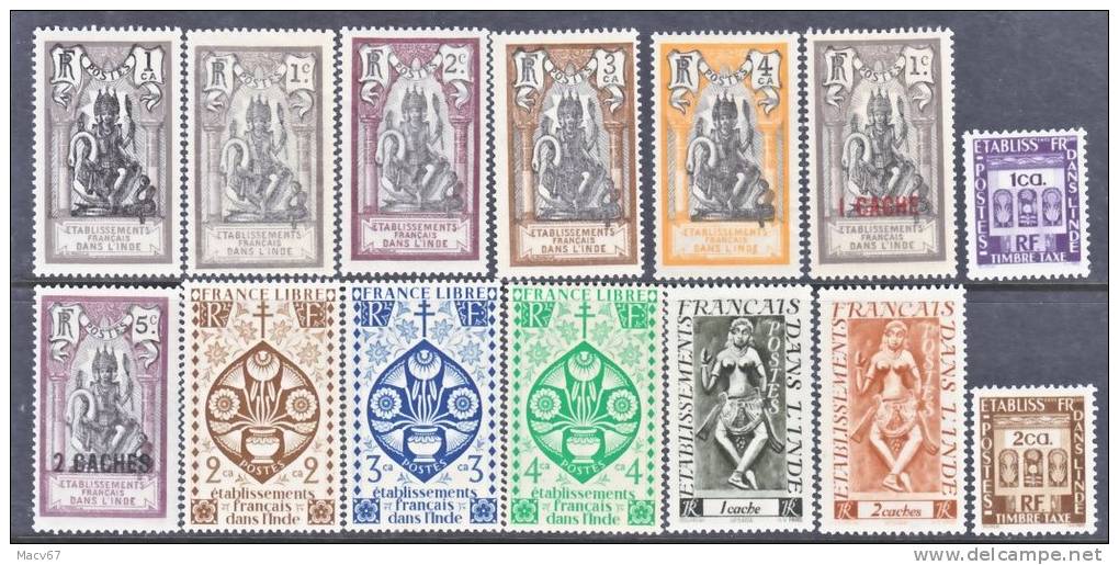 French India  Lot 1  * - Neufs