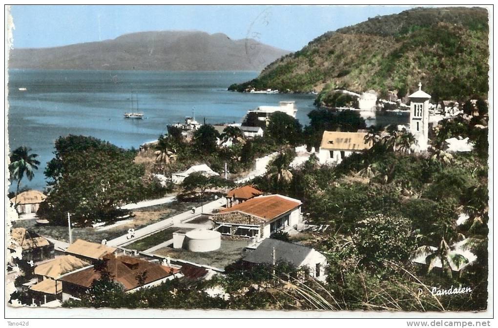 REF LBON6 - GUADELOUPE - CARTE POSTALE VOYAGEE BASSE TERRE / TOULOUSE 4/9/1962 - Lettres & Documents