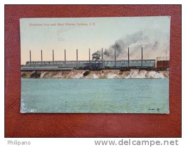 Canada > Nova Scotia > Cape Breton  Dominion Iron & Steel Works  Ca 1910  == = ==   ===  =ref 339 - Cape Breton