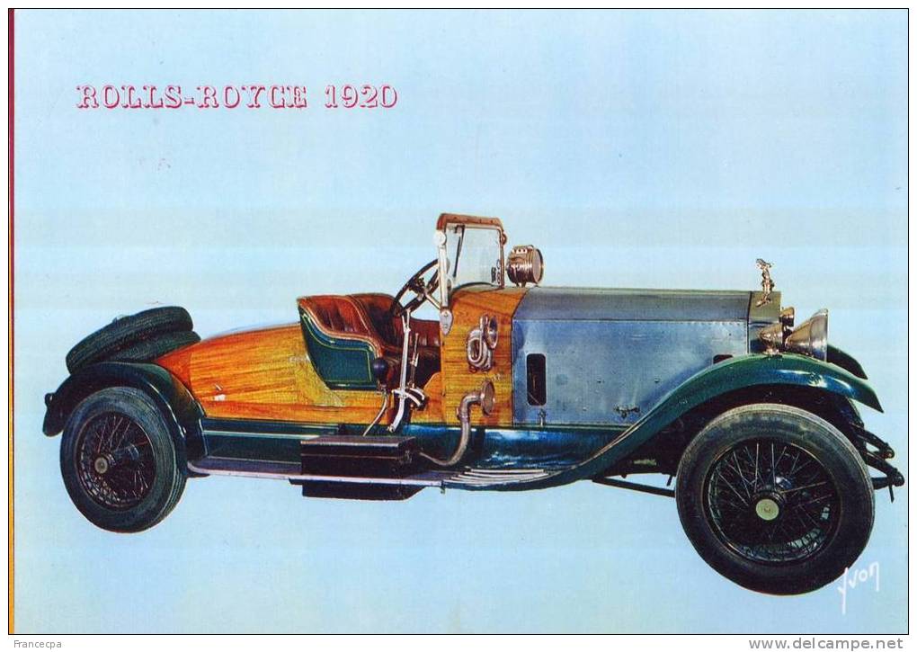 065 - AUTOMOBILE -  ROLLS-ROYCE 1920 - Taxi & Carrozzelle